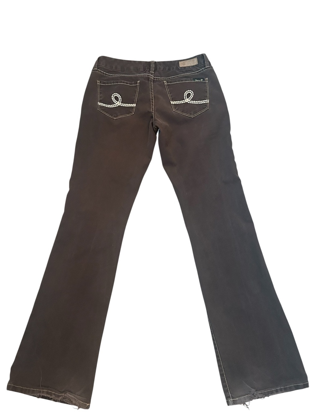 Seven7 Women’s Dark Brown Jeans - Flared